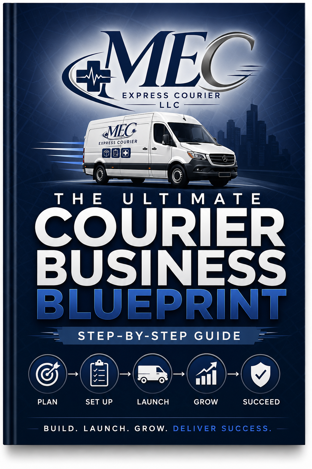 The Ultimate Courier Business Blueprint cover